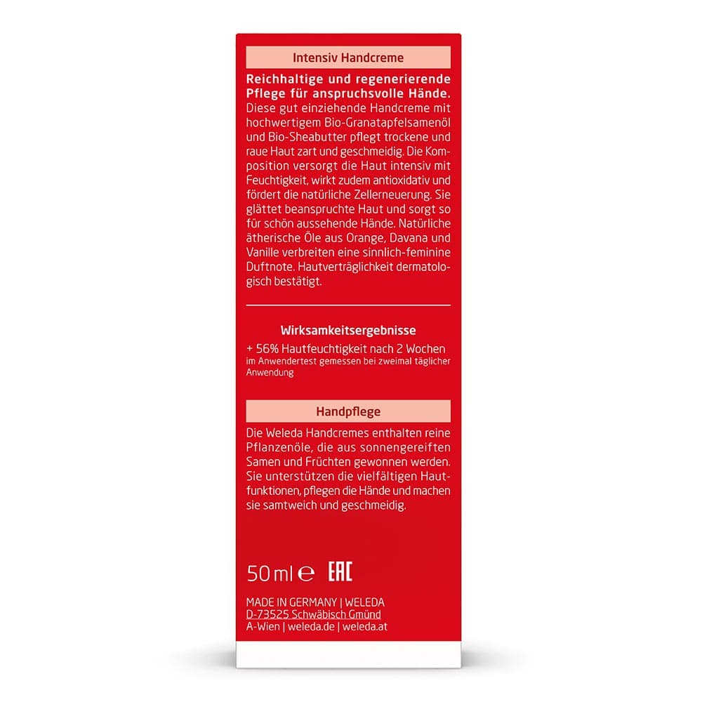 Крем Weleda Гранатовый восстанавливающий для рук 50 мл