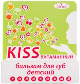 *ENJEE Kiss Бальзам д/губ д/дет. витамин. 6мл