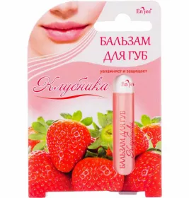 *ENJEE Бальзам д/губ клубника 6мл