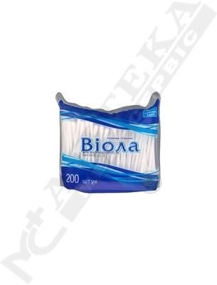 *Ватні палички Віола п/е №200