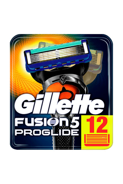 *Картрiдж Gillette Fusion Fusion для гоління 12 шт