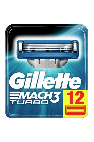 *Картрiдж Gillette Fusion Mach3 для гоління 12 шт