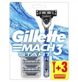 Бритва Gillette Mach3 Start с 3 сменными касетами