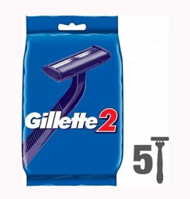 Бритва Gillette2 двойное лезвие 5шт.