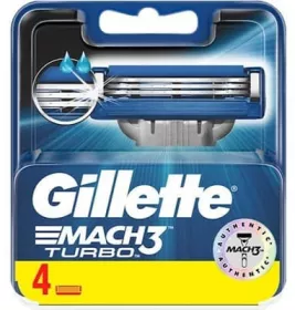 *Картридж Gillette Mach-3 Turbo №4