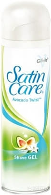 *Гель для гоління Gillette SatinCare Авокадо 200мл