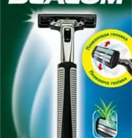 *Gillette08 SLALOM PLUS станок муж. (+1карт.)