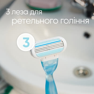 *Gillette05 Venus станок жен. (+2карт.)
