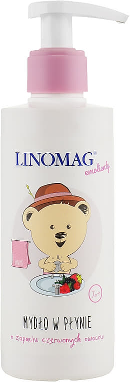 Мило рідке LINOMAG з ароматом червоних ягід  200мл