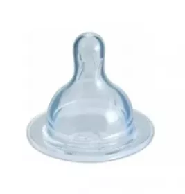 Силіконова звичайна соска на пляшку ST1