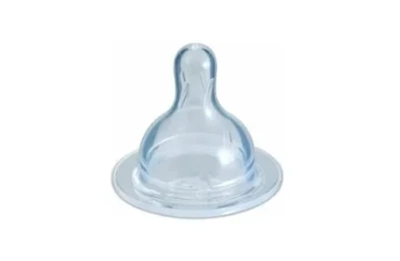 Силіконова звичайна соска на пляшку ST1