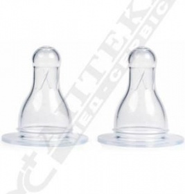 *Соска силиконовая Canpol круглая мини 2 шт