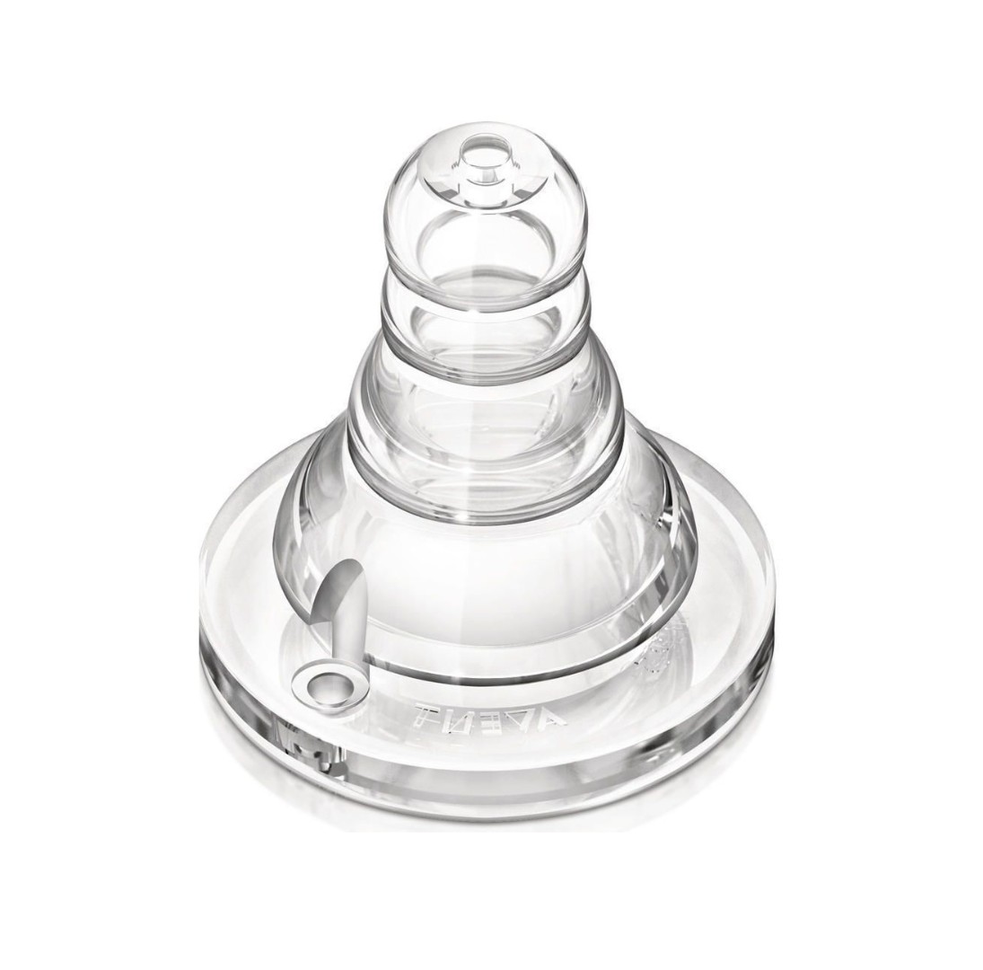 *Соска Avent 968/21 силіконова слабкий потік 0+ міс