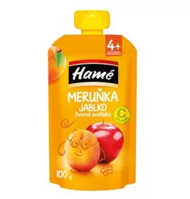 Пюре Hame Яблуко и абрикос 100 г (пауч)