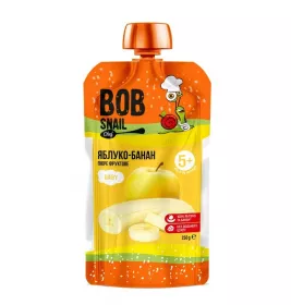 Пюре Равлик Боб Яблуко-банан 250г (пауч)
