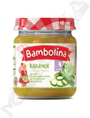 Пюре Bambolina Кабачок 100 г