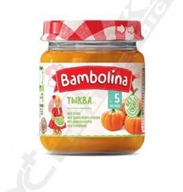 *Пюре Bambolina Тыква 100 г