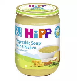 *Суп HiPP Овочевий з курчам 190г