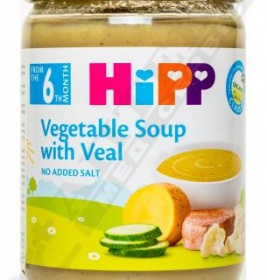 *Суп HiPP Овощной с нежной телятиной с 6 мес. 190г