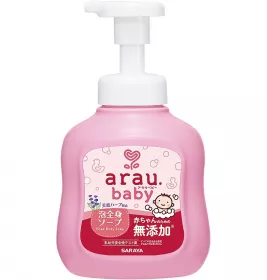 *Гель-пена ArauBaby для купания малышей 450мл