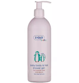 *Гель Ziaja Kids для мытья волос и тела гипоаллергенный для детей 400 мл