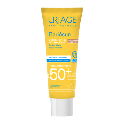 *Крем Uriage Бар’єсан сонцезахисний тональний SPF50+ золотистий 50 мл