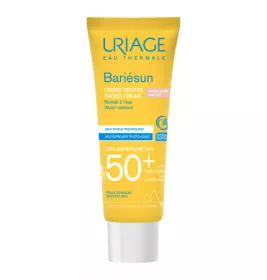 *Крем Uriage Барьесан Солнцезащитный тональный SPF50+ светлый 50 мл