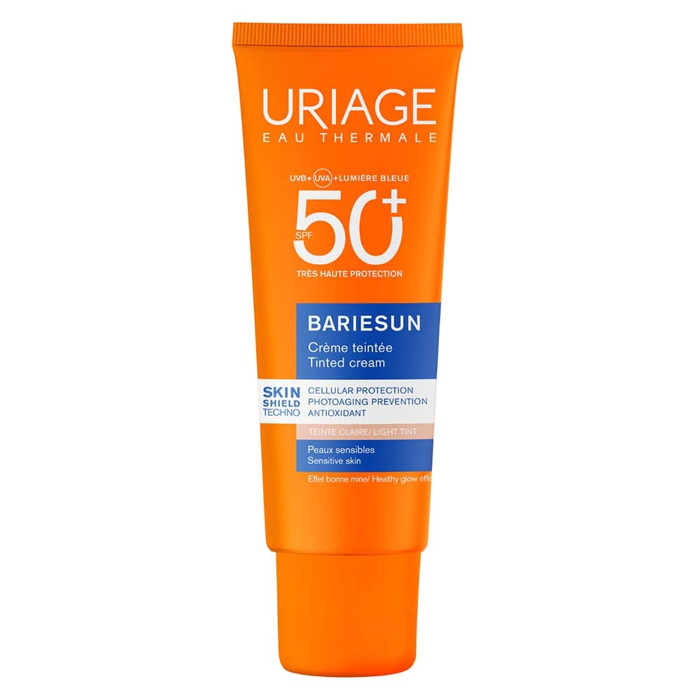 Крем Uriage Бар'єсан Сонцезахисний тональний світлий SPF50+ 50 мл