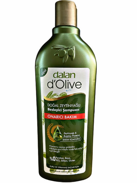 Шампунь DALAN D'Olive відновлюючий з оливковою олією 400 мл