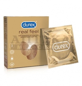 Презервативи Durex Real Feel натуральні відчуття №3