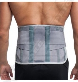 *Бандаж Алком 2030 підтримуючий жорсткий (сірий) р.2