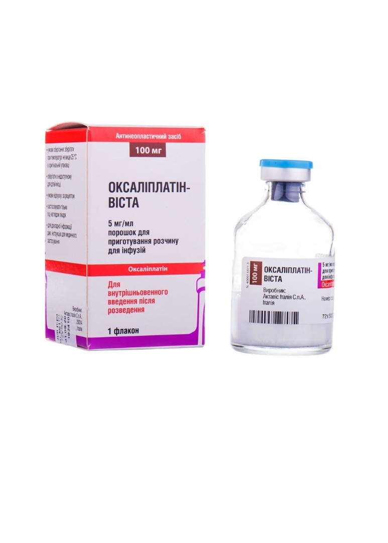 Оксаліплатин-Віста порошок по 100 мг у флаконі 1 шт.