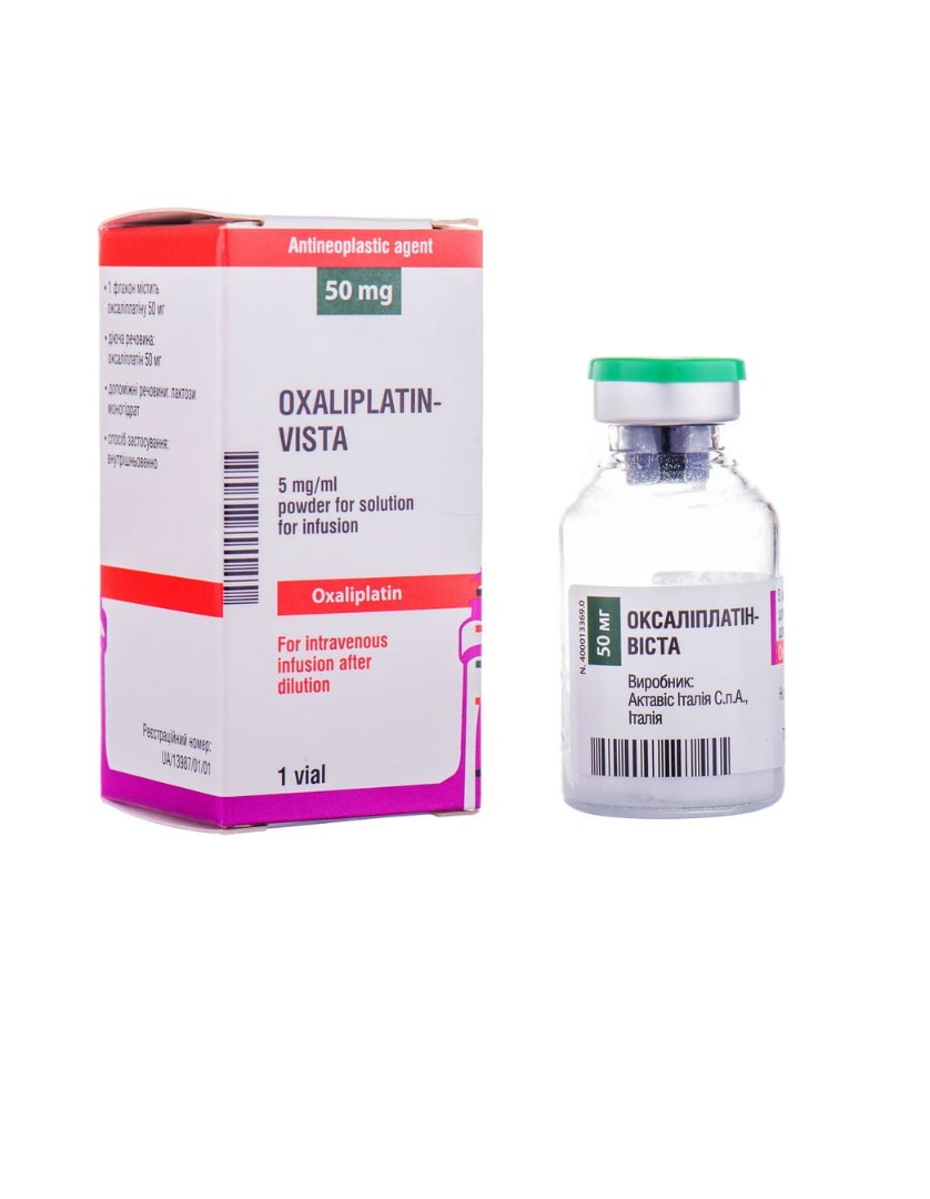 Оксаліплатин-Віста порошок по 50 мг у флаконі 1 шт.