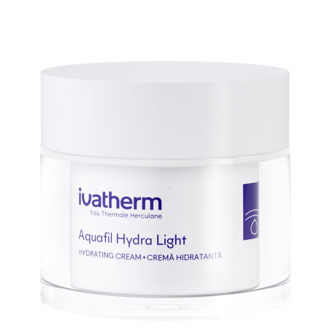 *Крем Ivatherm Зволожувальний для чутливої шкіри нормального та комбінованого типу «AQUAFIL HYDRA LIGHT» 50мл