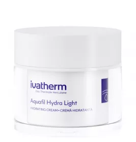 *Крем Ivatherm Зволожувальний для чутливої шкіри нормального та комбінованого типу «AQUAFIL HYDRA LIGHT» 50мл