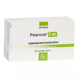 Реагіла капсули по 3 мг 28 шт. (7х4)