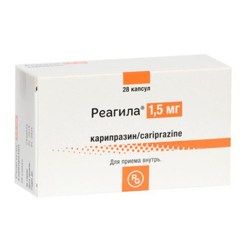 Реагіла капсули по 1.5 мг 28 шт. (7х4)