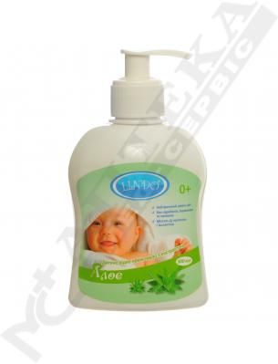 Крем-Мило Lindo рідке дитяче з екстрактом алое 300 мл