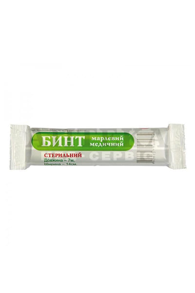 *Бинт Dr.White мед.стер.7х14см *Бинт Dr.White мед.стер.7х14см