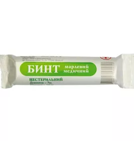 *Бинт Перлина мед.н/стер.7м*14см