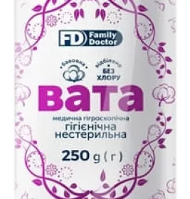 *Вата Family Doctor нестерильная 250г