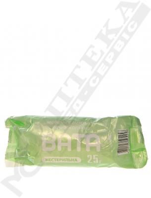 *Вата Екобинт мед. нестерильна ролик 25 г