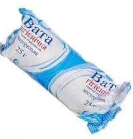 *Вата Наша Вата нестерильная зиг-заг 100 г