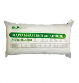 *Відріз марлевий медичний нестерильний 1мх90см тип марлі 17 DR. WHITE