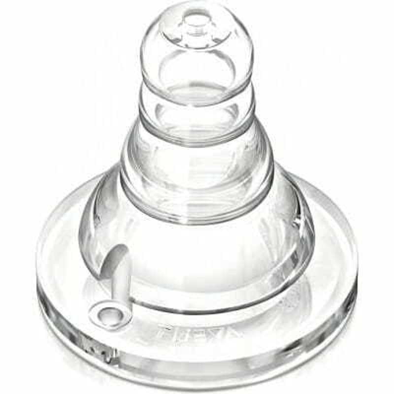 *Соска Avent 968/42 Essential силіконова середній потік 3+ міс 2шт