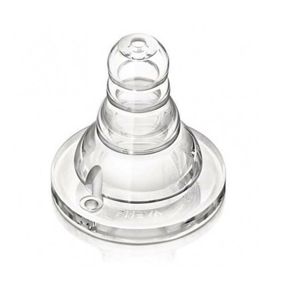 *Соска Avent 968/41 Essential силіконова слабкий потік 0+ міс 2шт