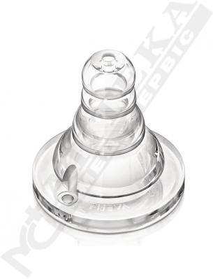 *Соска Avent 968/44 Essential силіконова для густої їжі 6+ міс 2шт