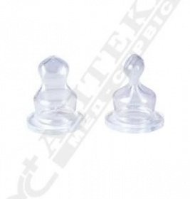 *Соска силіконова Canpol 18/128 анатомічна Каша 2 шт