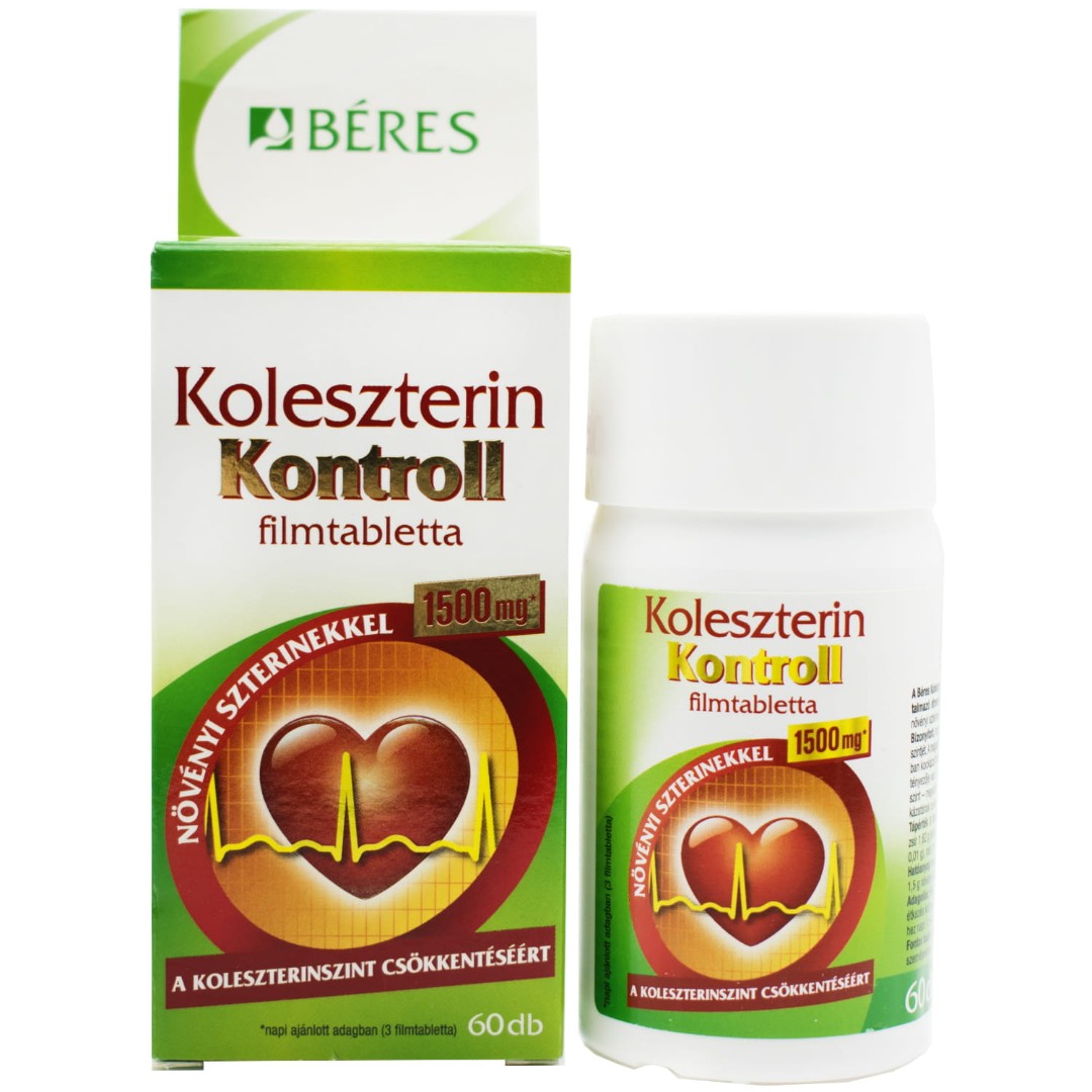 Береш Холестерин Контроль, таблетки, покриті пл. оболочкою, №60