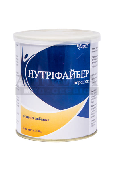НУТРІФАЙБЕР 200г №1 жестяний контейнер